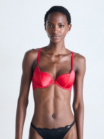 Dorina Balconette BH in Rot: Vorderseite