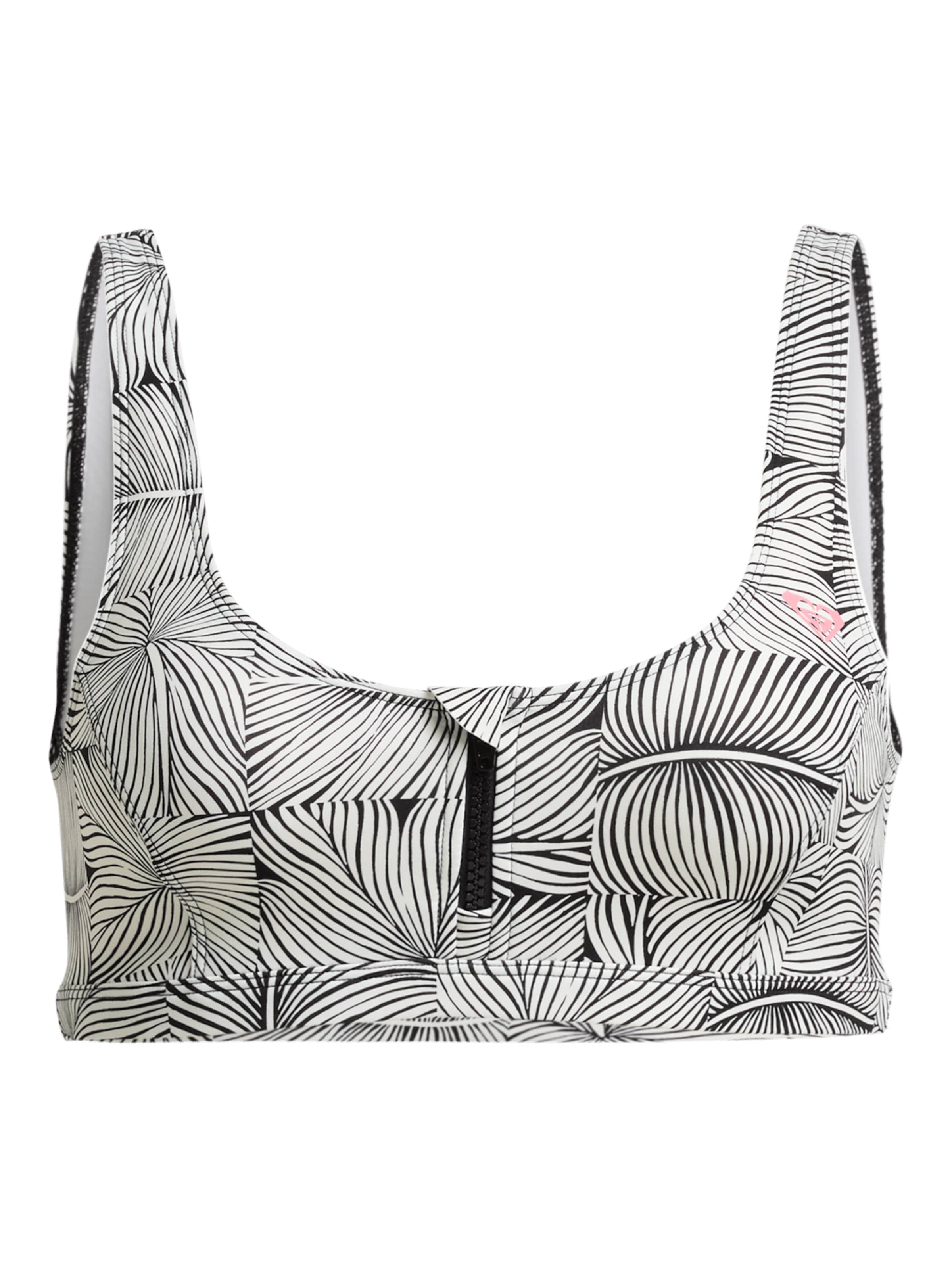 ROXY T-Shirt Bikinitop 'Pro Surf' in Weiß: Vorderseite