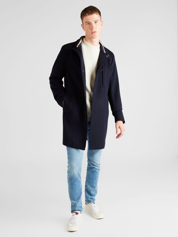 Manteau mi-saison 'Hyde Standup' BOSS Black en bleu