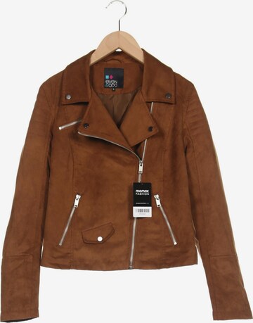 even&odd Jacket & Coat in S in Brown: front