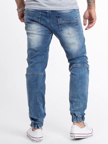 Rock Creek Tapered Jeans in Blau