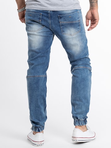 Rock Creek Tapered Jeans in Blue