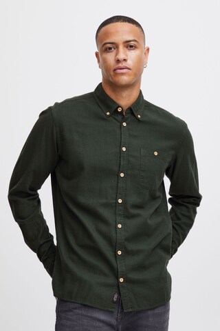 BLEND - Regular Fit Camisa em verde: frente