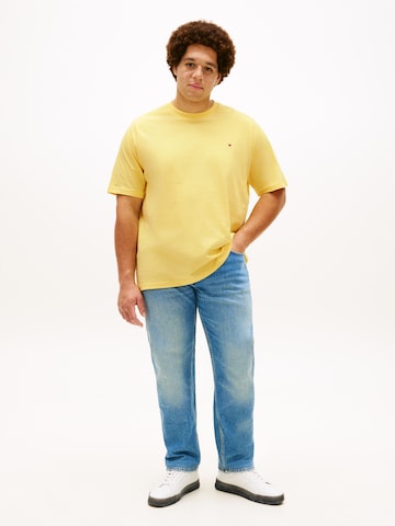 T-Shirt 'ESS SEASONAL' Tommy Hilfiger Big & Tall en jaune