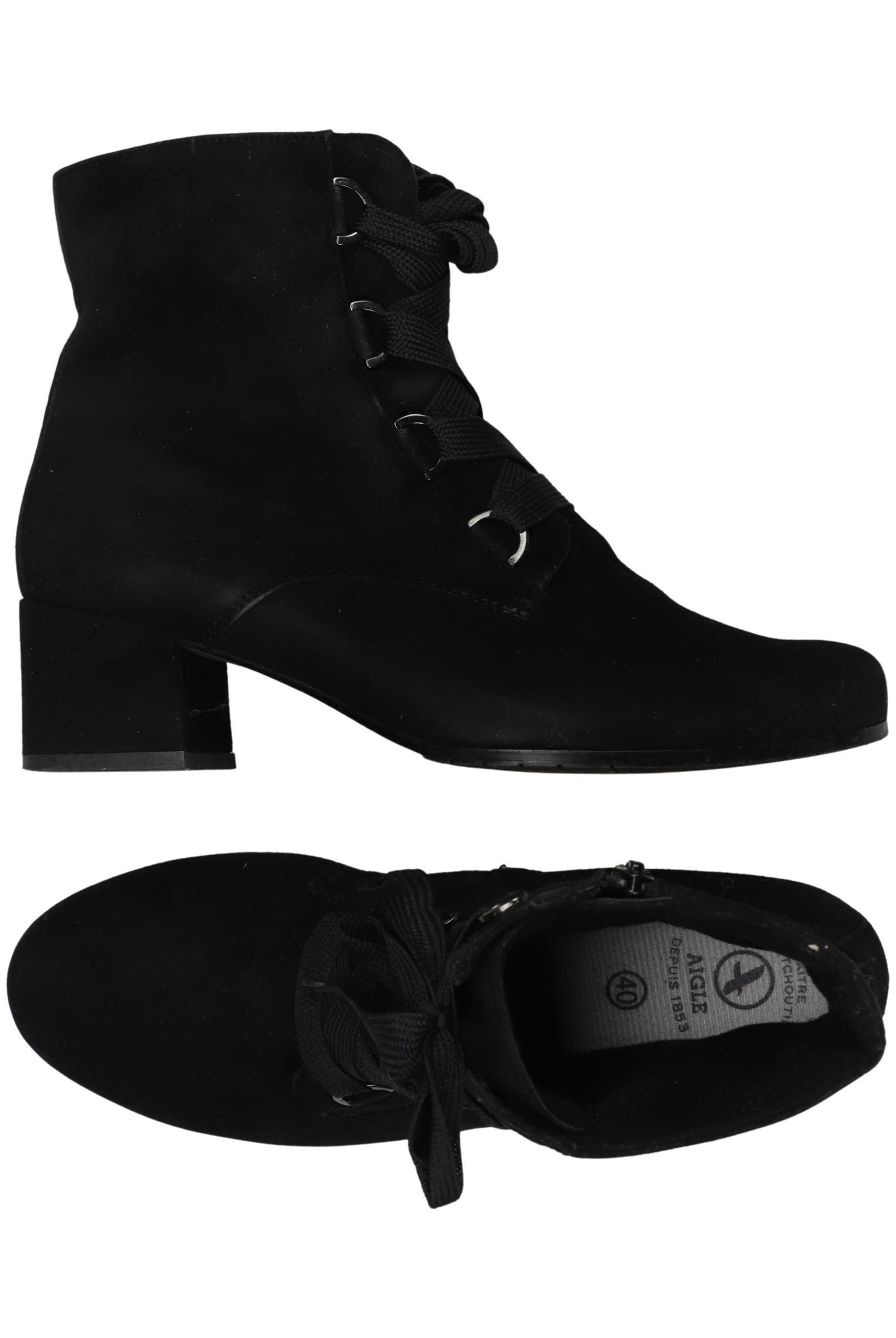 AIGLE Dress Boots in 39,5 in Black: front