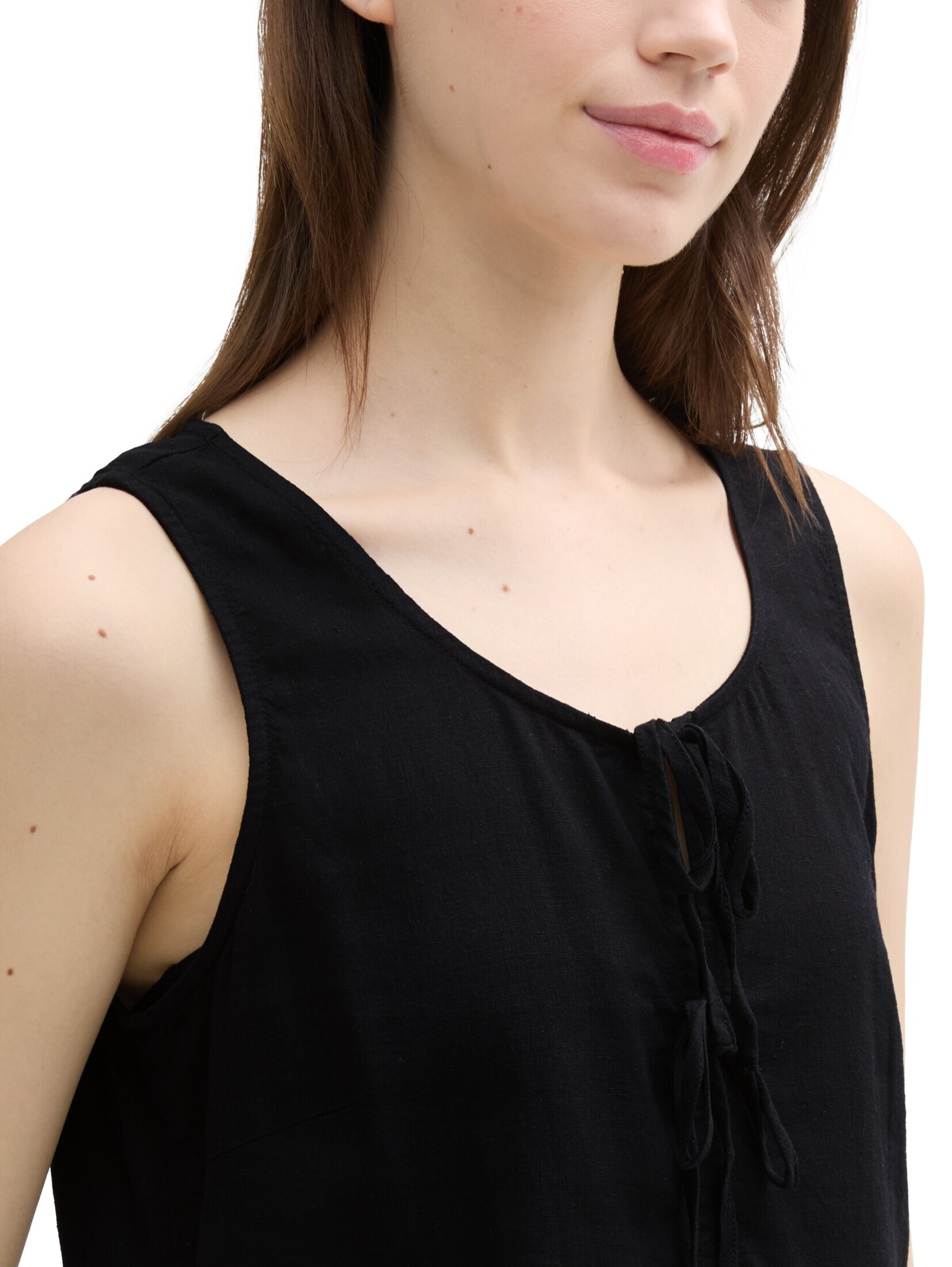 TOM TAILOR DENIM Blouse in Black