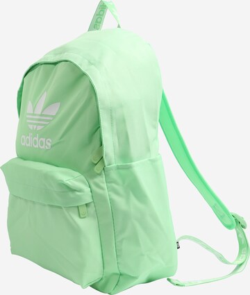 ADIDAS ORIGINALS Rucksack 'Adicolor' in Grün: predná strana