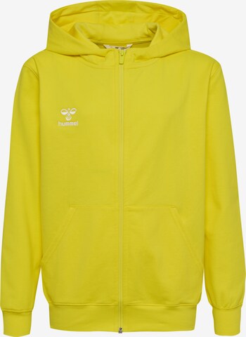 Hummel Sweatshirt in Yellow: front