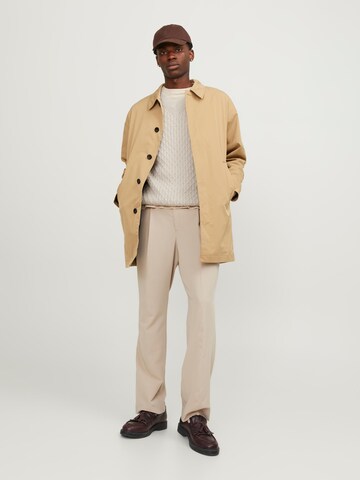 JACK & JONES Trui 'Cosy' in Beige