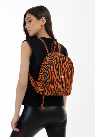 myMo ROCKS Rucksack 'Rocks' in Orange