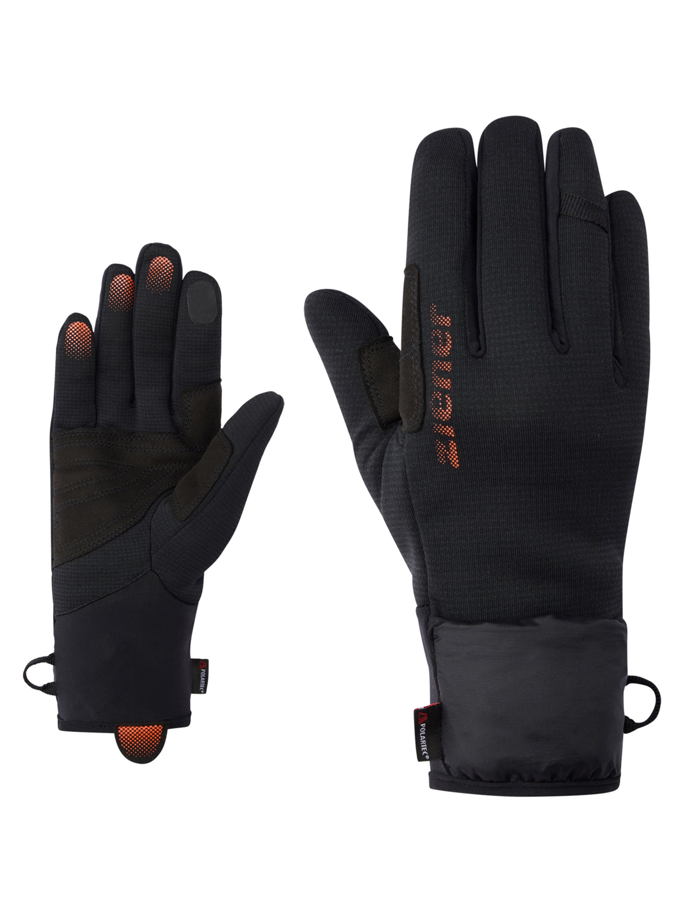 ZIENER Sporthandschuhe 'Izeland' in Schwarz: Vorderseite