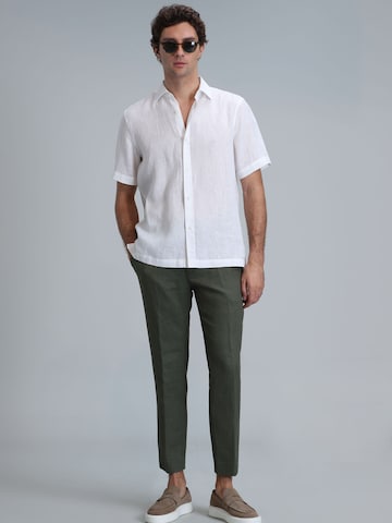 Fit confort Chemise 'Bert' Lufian en blanc