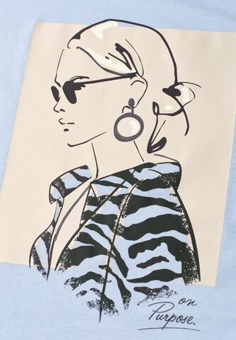 STREET ONE Shirt in Blue