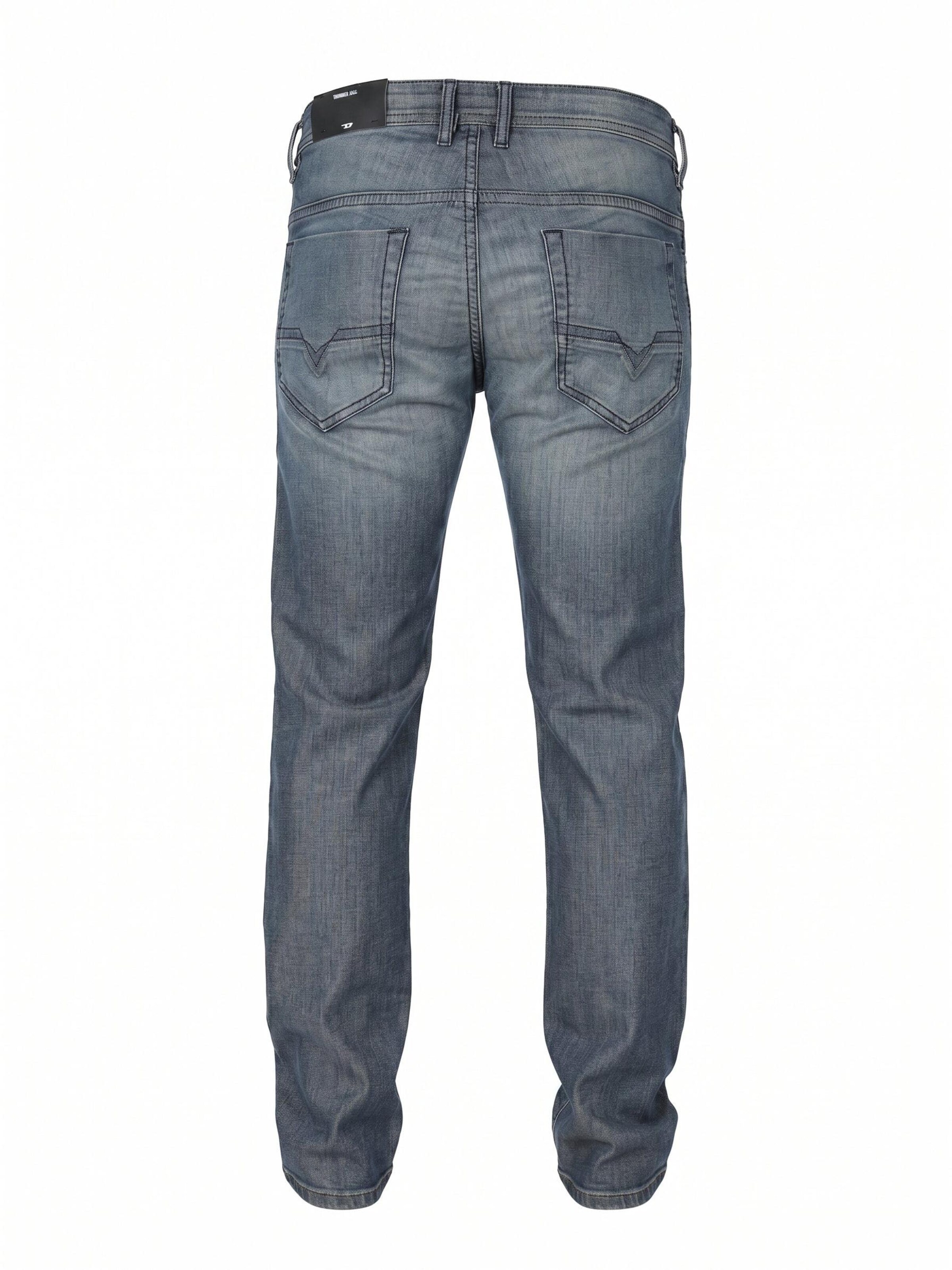 DIESEL - Slimfit Calças de ganga 'THOMMER JOGGJEANS Superstretch & Supersoft' em cinzento