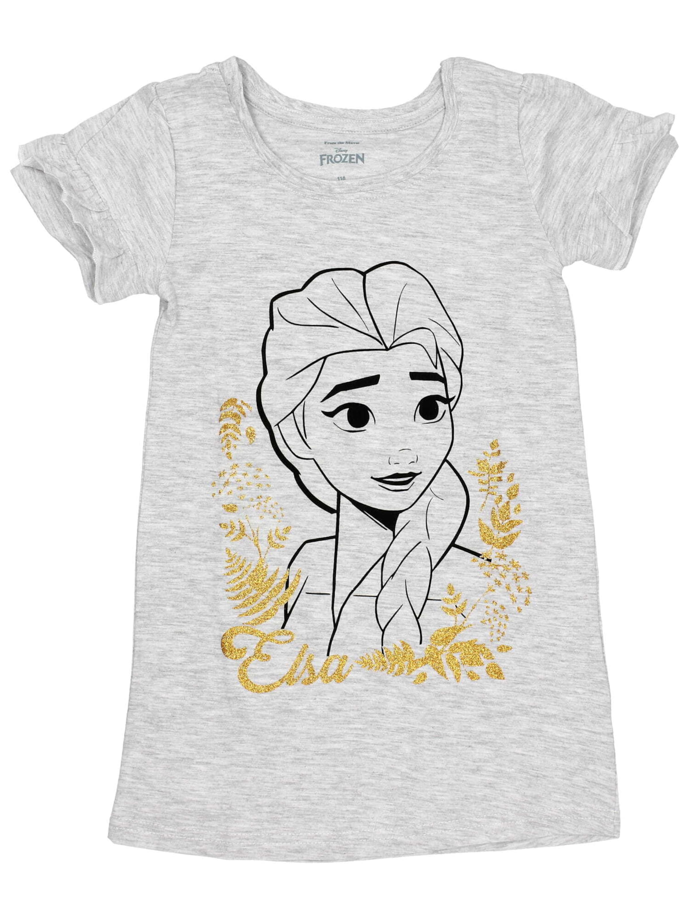 DISNEY Shirt 'Frozen' in Grey: front