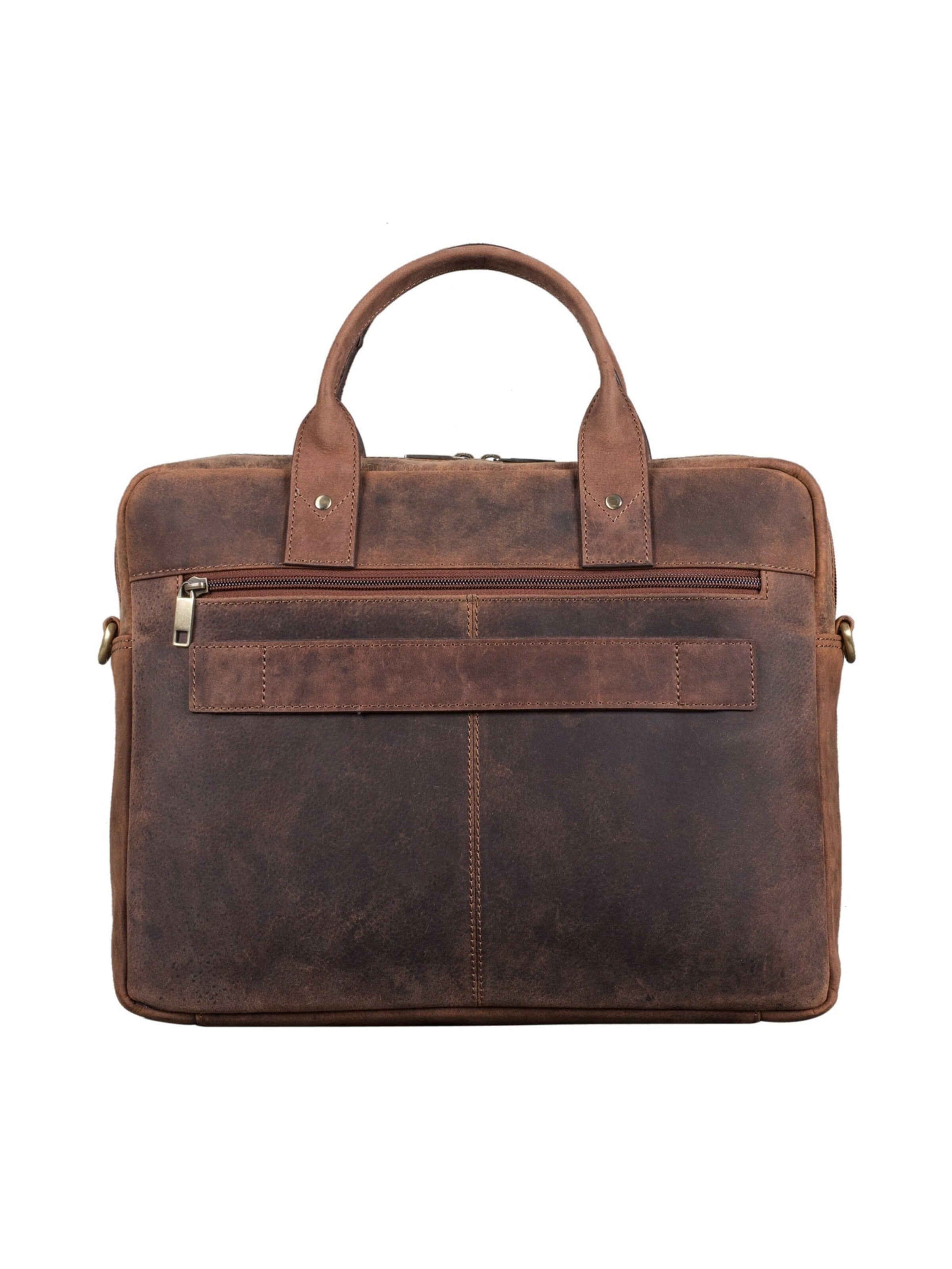 Benthill Laptop Bag in Brown