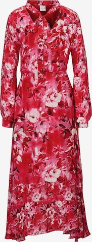 MADELEINE Jurk in Rood: voorkant