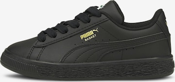 Baskets PUMA en noir : devant