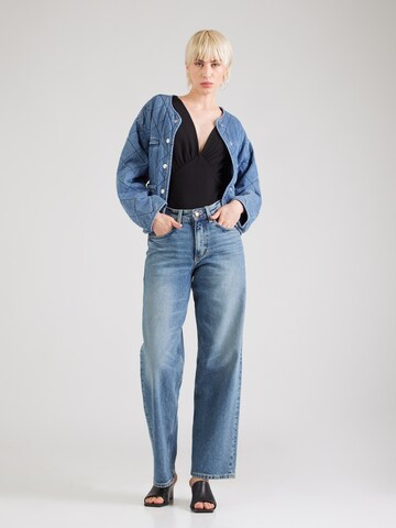 ABOUT YOU Shirt bodysuit 'Emina' in Black