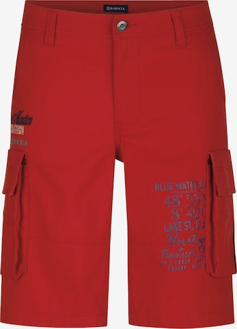 BABISTA Regular Pants ' Raviano ' in Red: front