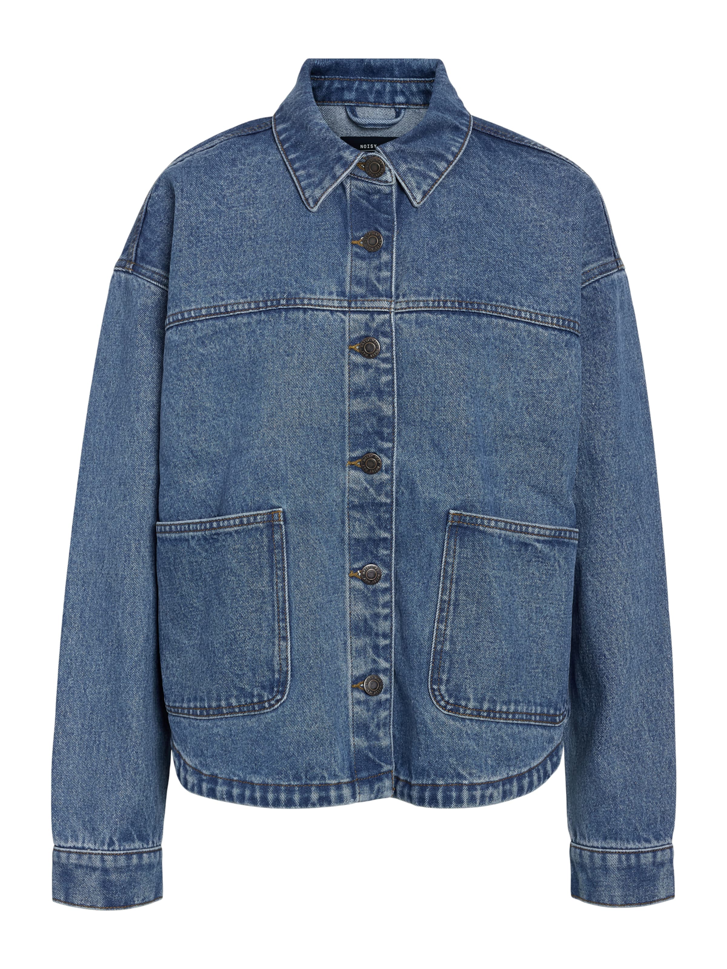 Noisy may Between-Season Jacket 'NMKETTIE' in Blue: front