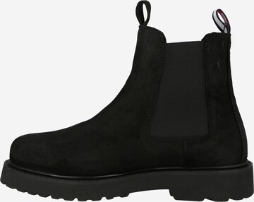 Tommy Jeans Chelsea Boots in Schwarz