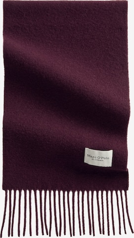 Écharpe Marc O'Polo en rouge : devant