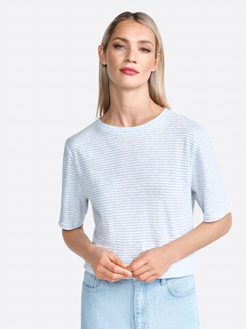 T-shirt Rich & Royal en bleu : devant