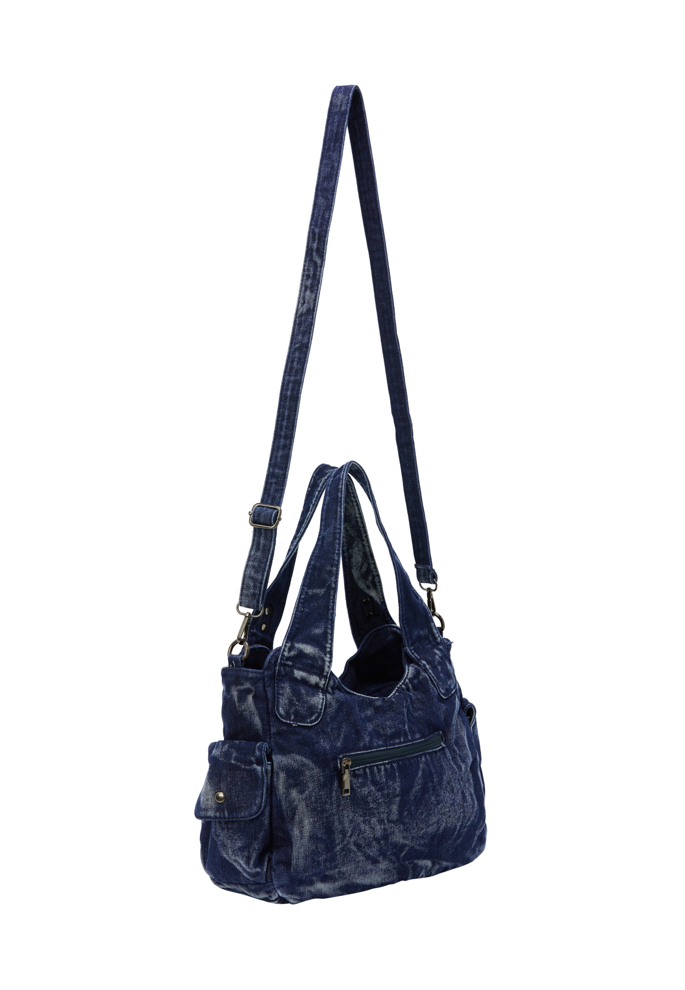 Sac bandoulière myMo ROCKS en bleu