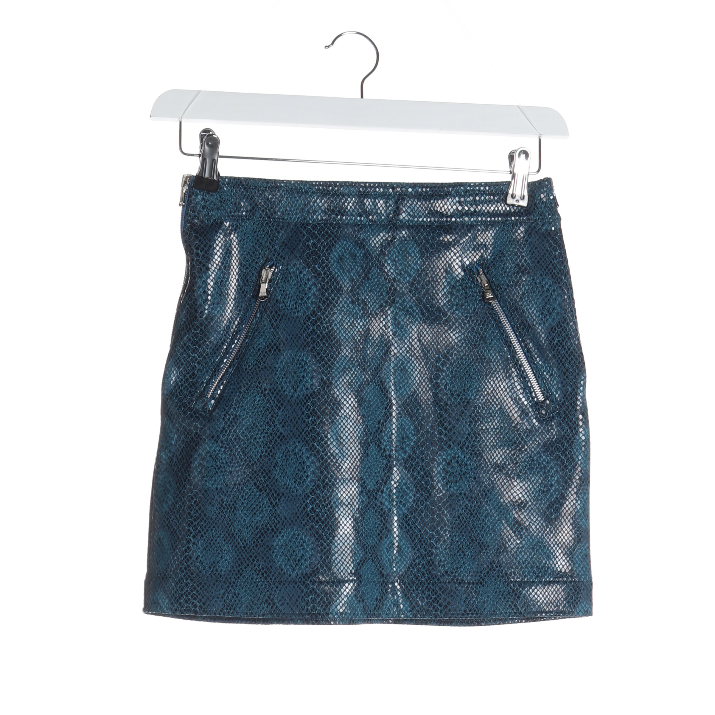 PATRIZIA PEPE Rock XS in Blau: Vorderseite