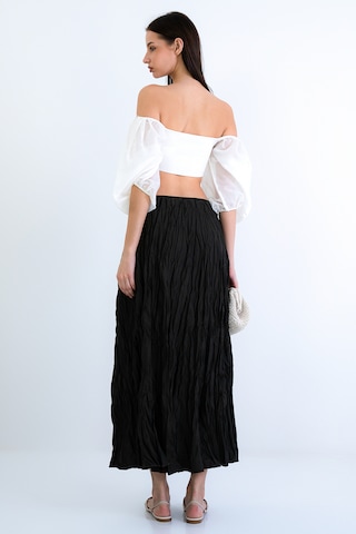 Trend Alaçatı Stili - Falda en negro