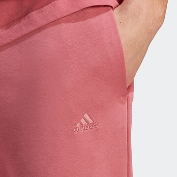 ADIDAS SPORTSWEAR Tapered Sporthose in Pink