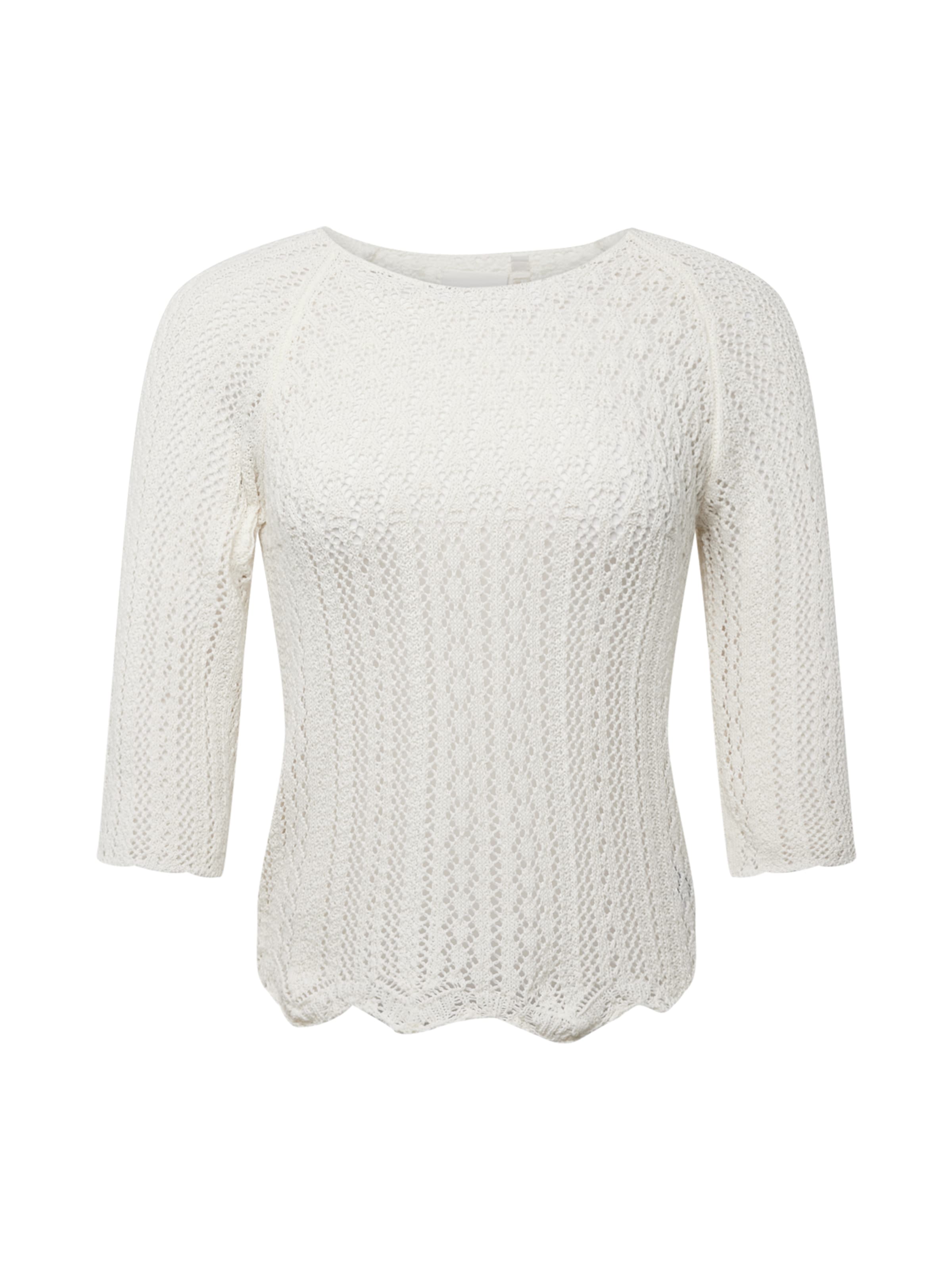 Pull-over 'Nola' ONLY Carmakoma en blanc : devant