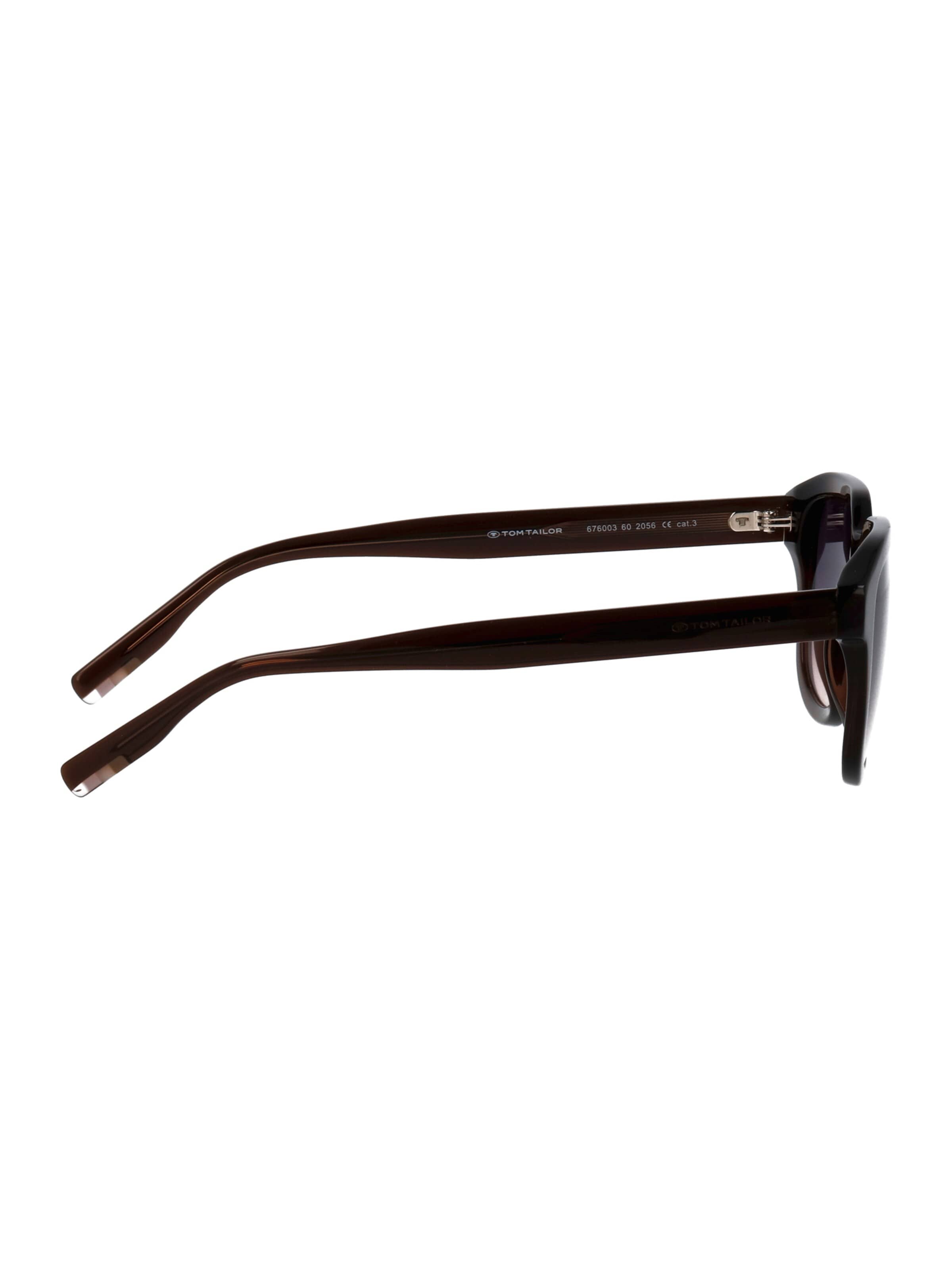 TOM TAILOR Sonnenbrille in Braun
