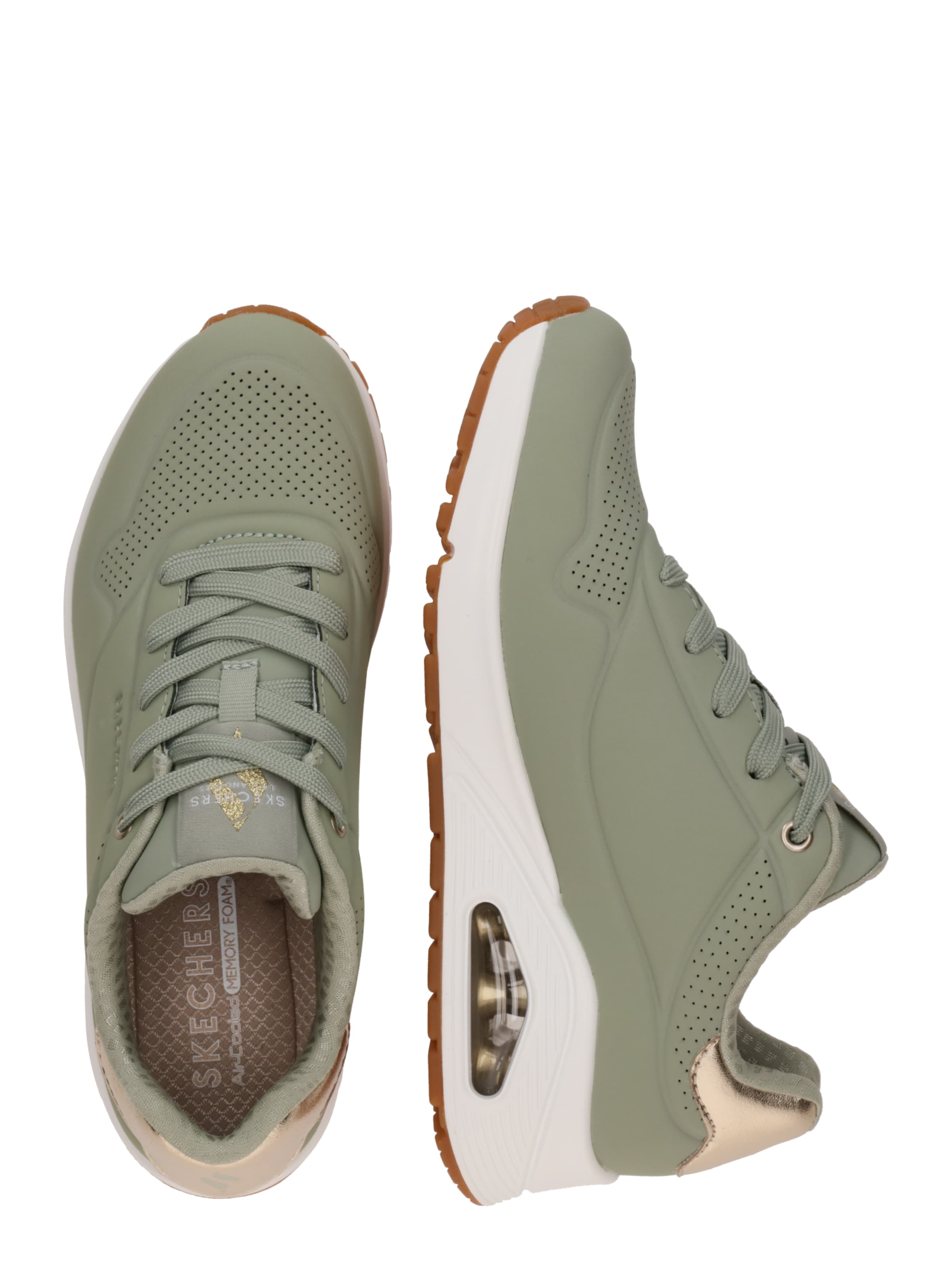 SKECHERS Trainers 'Uno Golden Air' in Green