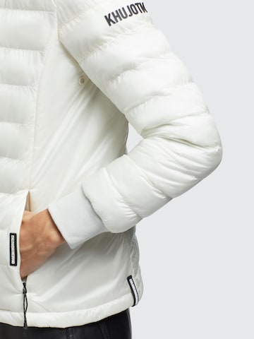 khujo Between-Season Jacket 'Maude' in White