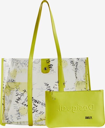 Desigual Nakupovalna torba 'SMILEY HANOVER' | rumena / transparentna barva, Prikaz izdelka