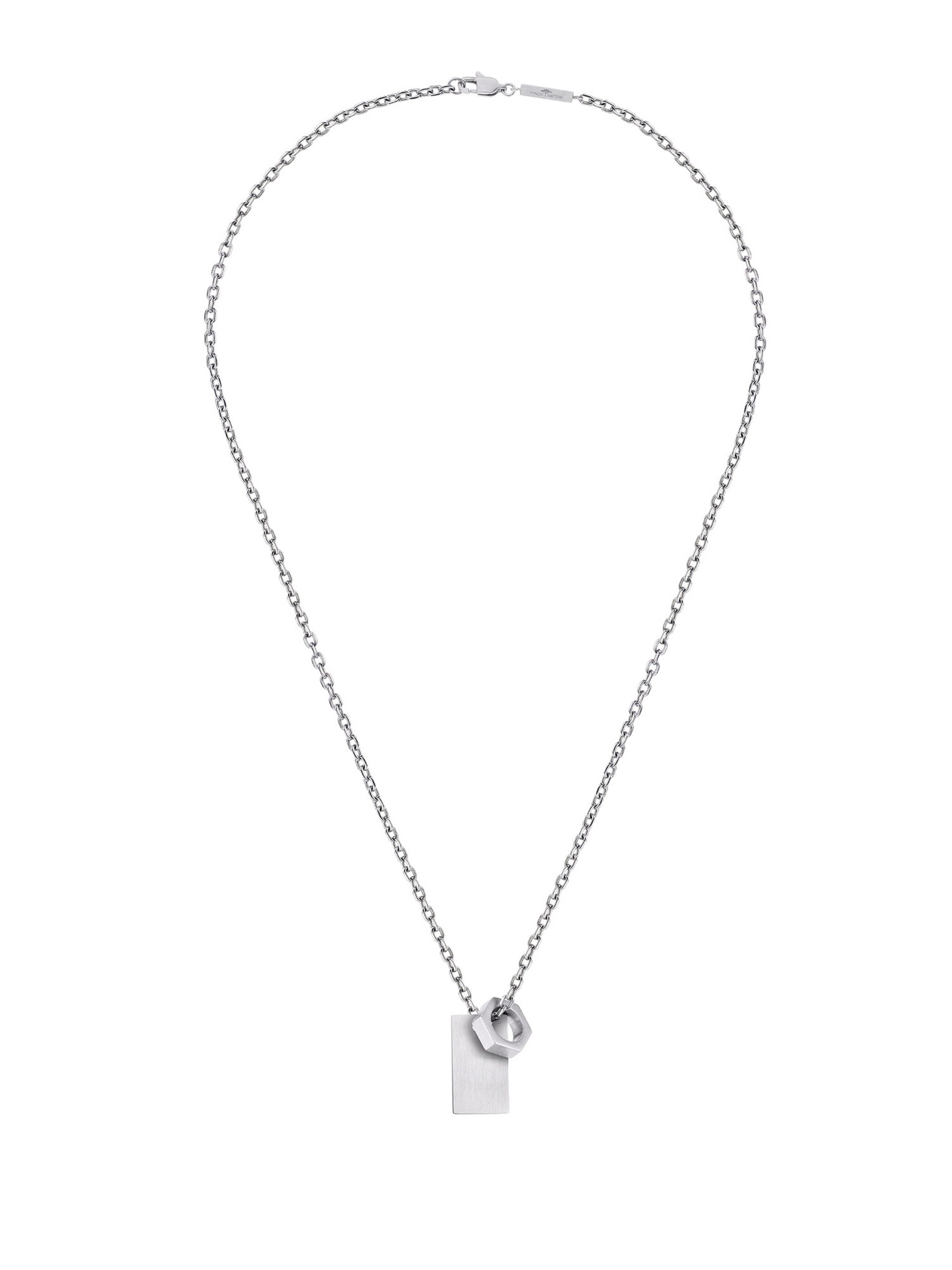 FYNCH-HATTON Necklace in Silver: front