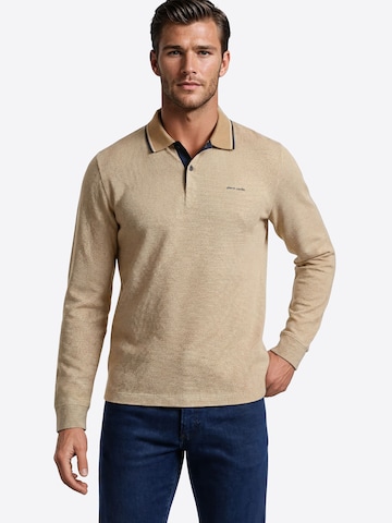 PIERRE CARDIN Shirt in Beige: front