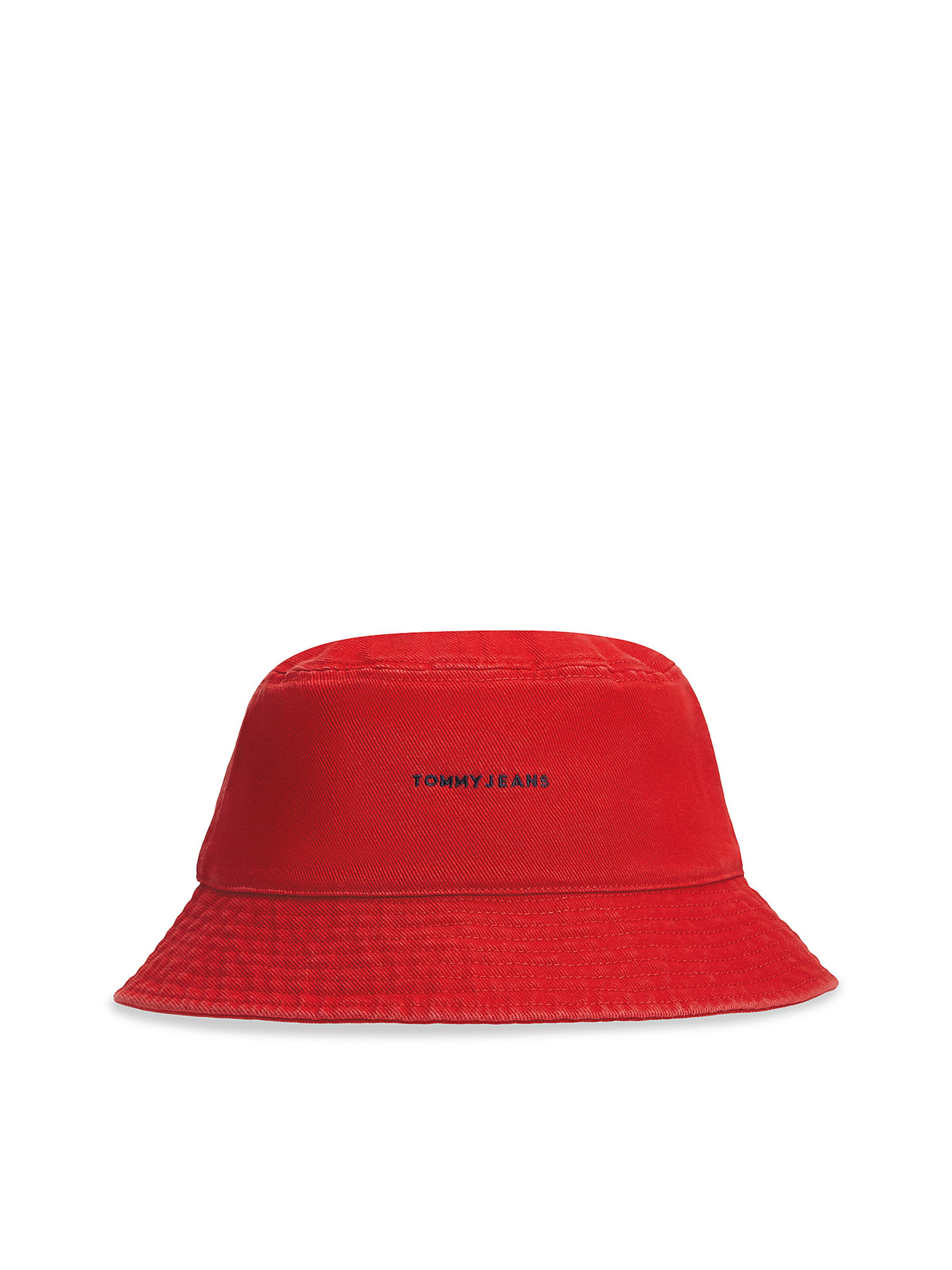 Chapeaux 'Heritage' Tommy Jeans en rouge