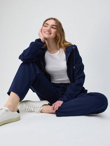 No Matter What Wide leg Broek in Blauw