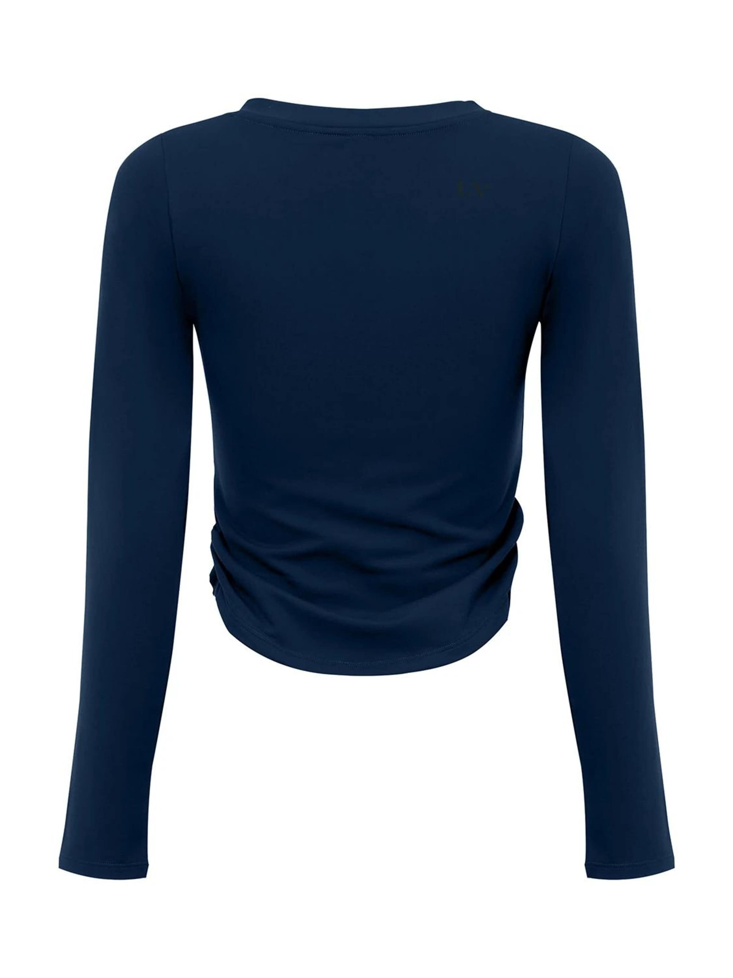 La V Shirt 'Sporttop Fleur' in Blue