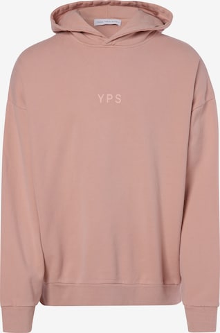 Young Poets Sweatshirt 'Danis' in Roze: voorkant