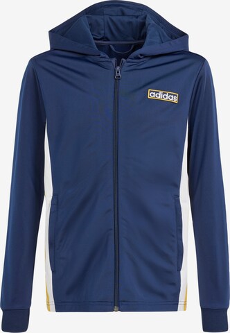 Veste de sport 'Adibreak' ADIDAS ORIGINALS en bleu : devant