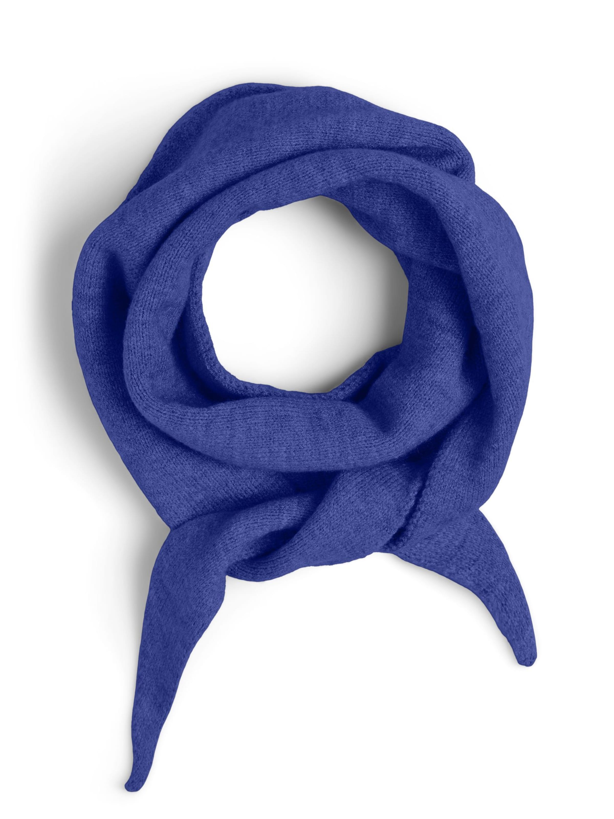 PIECES Schal 'PCKomma' in Blau: Vorderseite