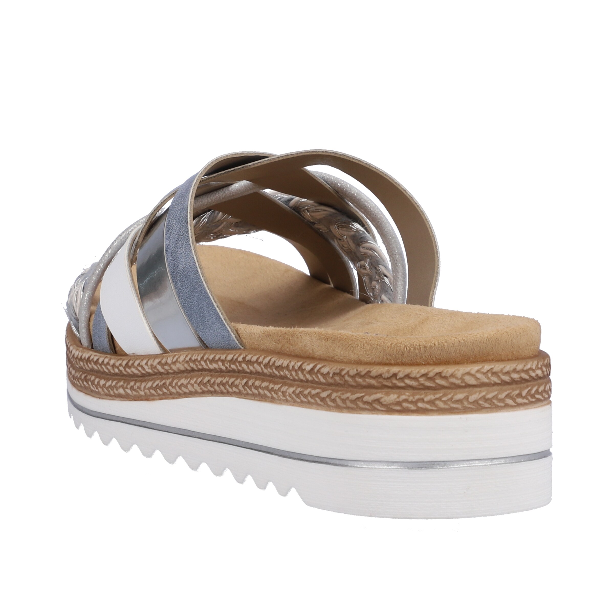 REMONTE Pantolette in Grau