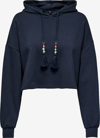 ONLY Sweatshirt 'MARIE' in Blauw: voorkant