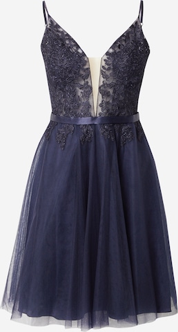 VM Vera Mont Cocktail Dress in Blue: front