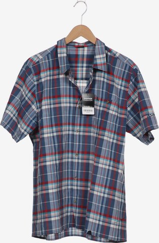 Schöffel Button Up Shirt in XXL in Blue: front
