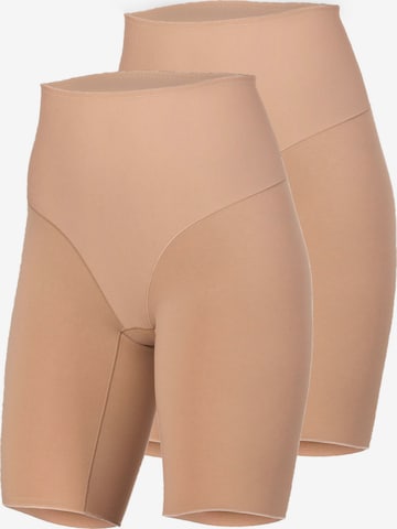 Nina von C. Shapinghose 'Cotton Shape' in Braun: Vorderseite